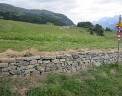 Sentier de randonnée, Guarda, Grisons